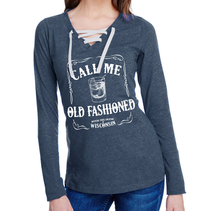 Call Me Old Fashioned Ladies Long Sleeve Laced
