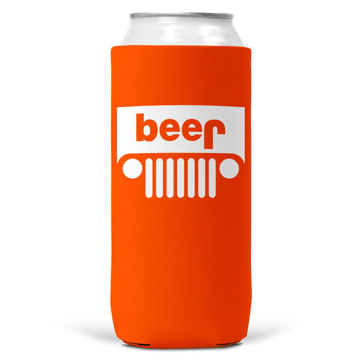 Beer SLIM CAN Coozie/Cooler for 12oz Slim Cans