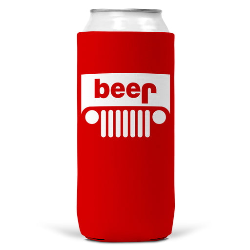 Beer SLIM CAN Coozie/Cooler for 12oz Slim Cans