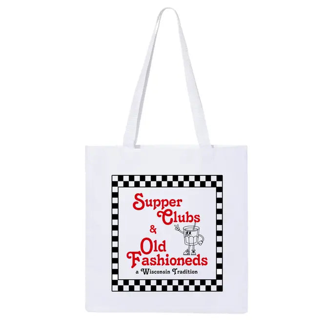 Supper Clubs and Old Fashioneds Tote Bag | Shopping Bag