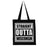 Straight Outta Wisconsin Tote Bag | Shopping Bag 14L