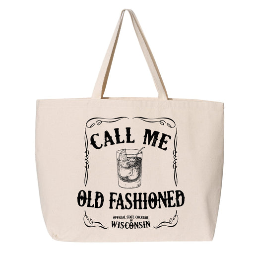 Call Me Old Fashioned Tote Bag | Shopping Bag JUMBO Tote