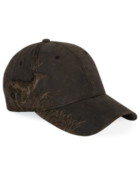 DRI DUCK - Running Buck Cap Waxy Canvas Brown