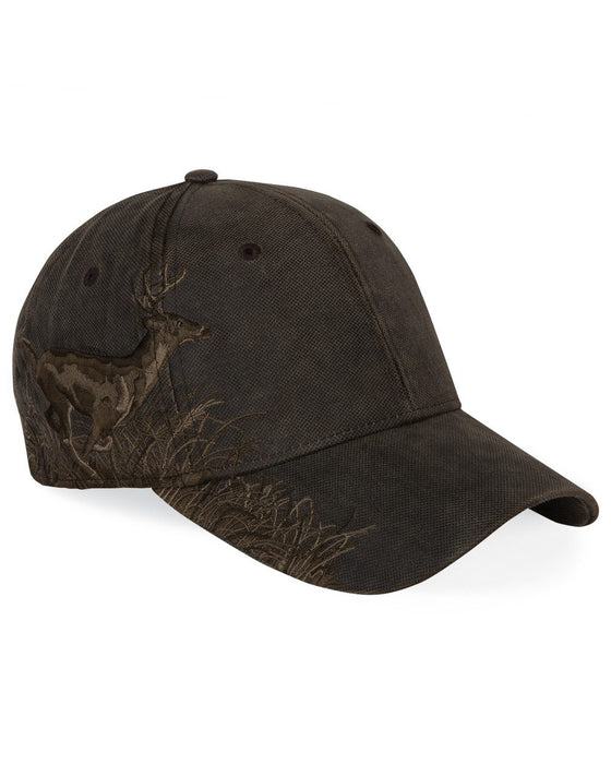 DRI DUCK - Running Buck Cap Waxy Canvas Brown