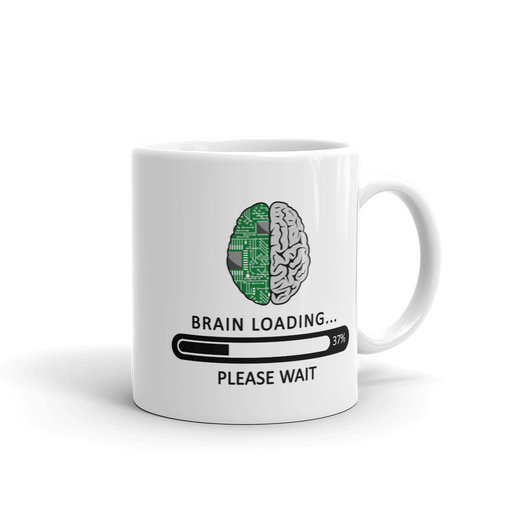 Brain Loading Please Wait Coffee Mug