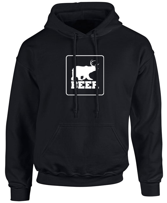 Bear + Deer = Beer Men's Hoodie