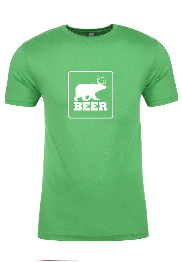 Bear + Deer = Beer Men's T-Shirt