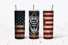 Don't Tread On Me Stainless Steel Tumbler Hot/Cold Thermos