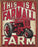This is a Farmall Farm Sign Indoor/Outdoor