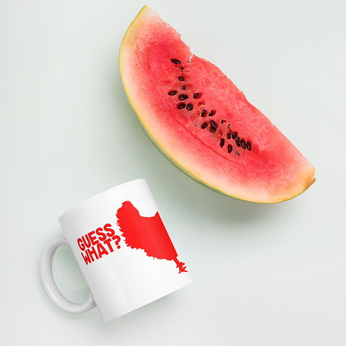 Guess What? Chicken Butt Coffee Mug
