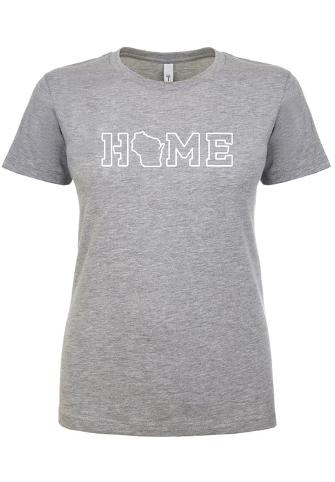 Wisconsin Home Ladies T-Shirt