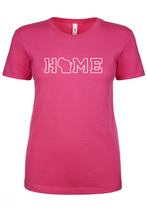 Wisconsin Home Ladies T-Shirt