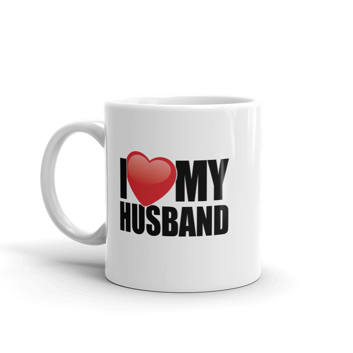 I Love My Husband Coffee Mug