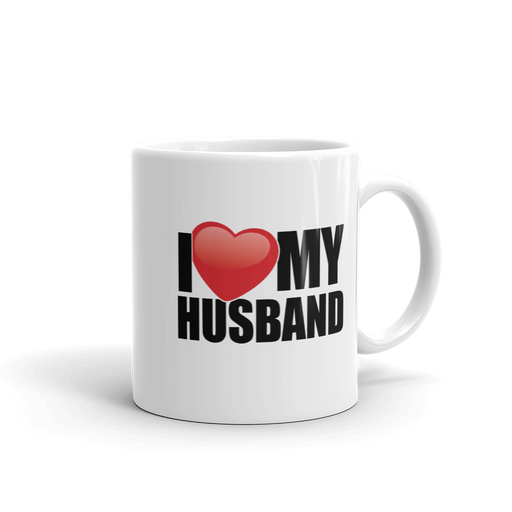 I Love My Husband Coffee Mug