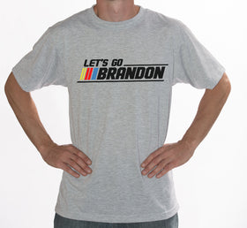 Lets Go Brandon Race Style T-Shirt Men's