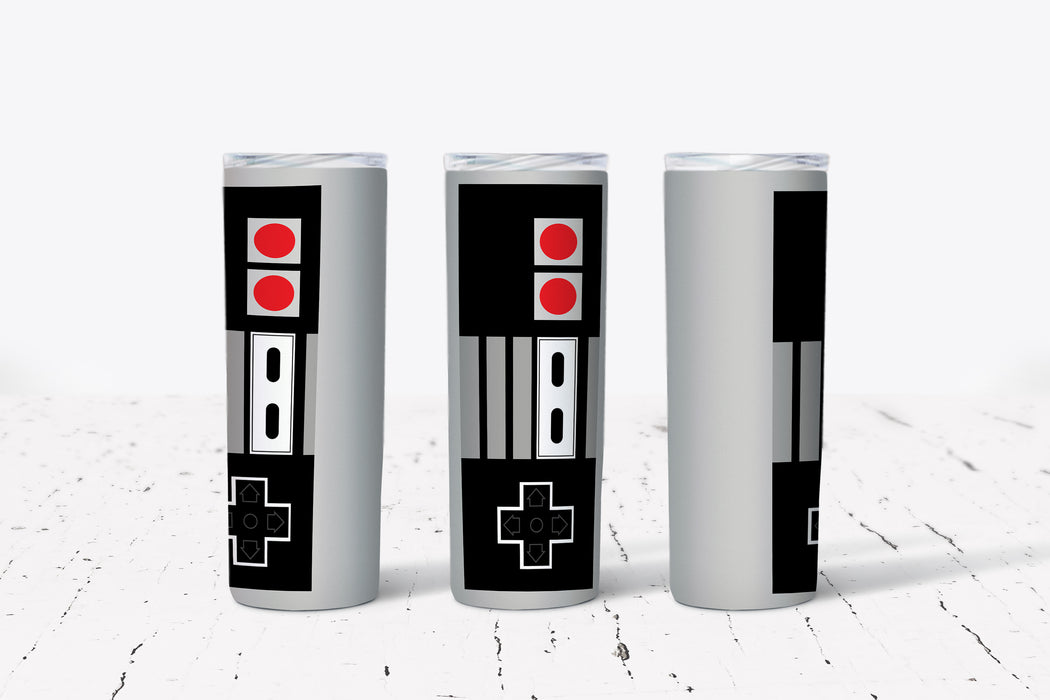 NES Controller Stainless Steel Tumbler Hot/Cold Thermos