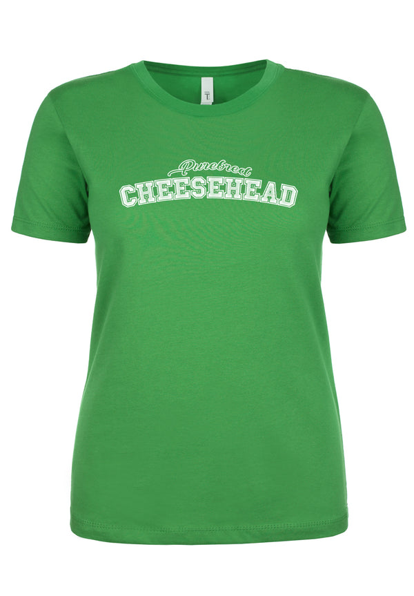 Purebred Cheesehead Ladies T-Shirt