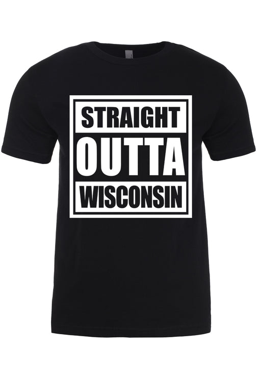 Straight Outta Wisconsin Men's T-Shirt