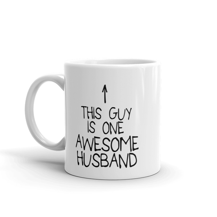 This Guy Is One Awesome Husband Mug