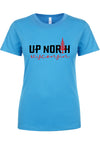 Up North Wisconsin Ladies T-Shirt