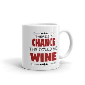 There's A Chance This Could Be Wine Coffee Mug
