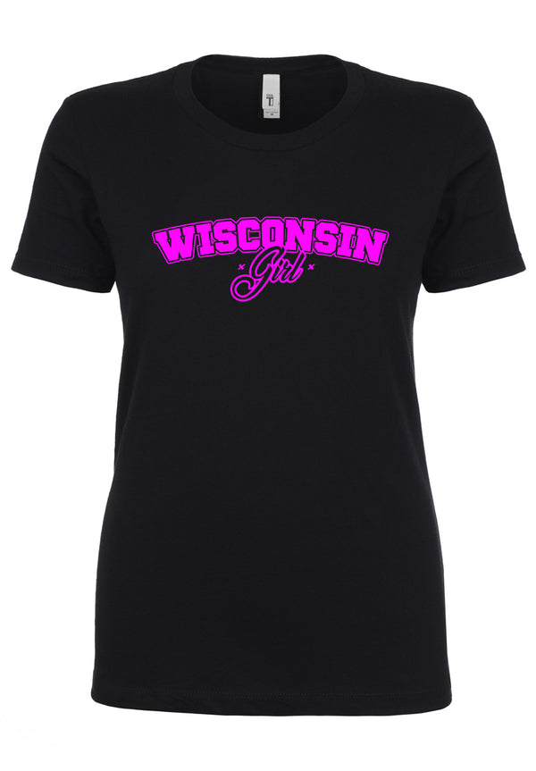 Wisconsin Girl Ladies T-Shirt