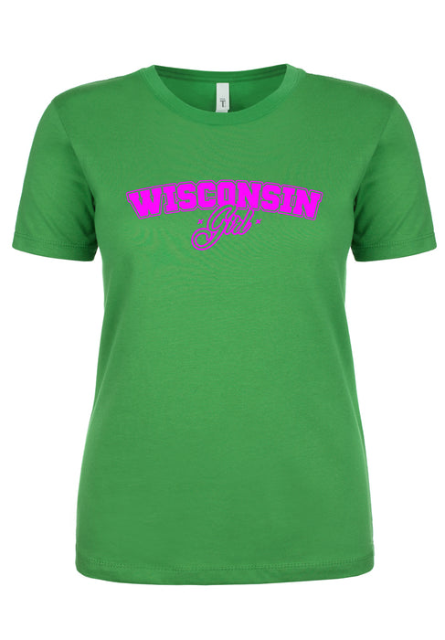 Wisconsin Girl Ladies T-Shirt