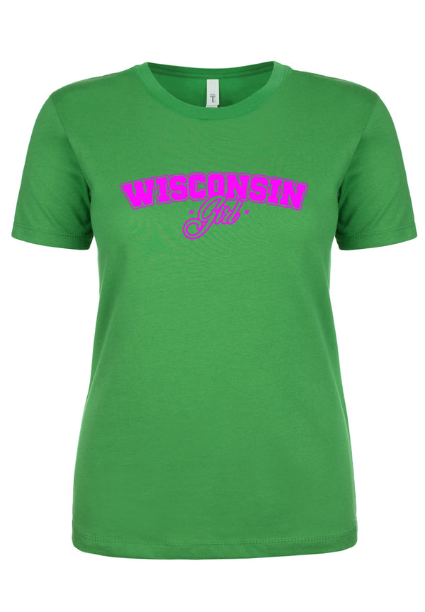 Wisconsin Girl Ladies T-Shirt